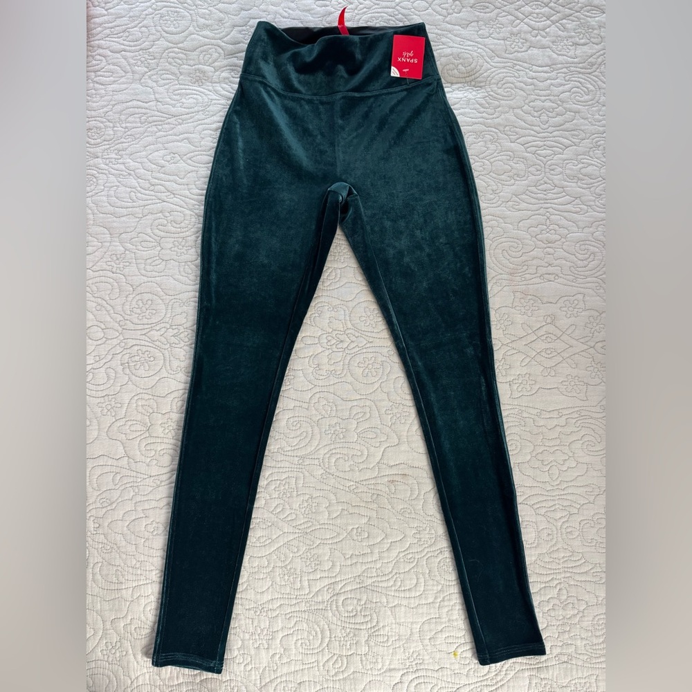 SPANX Forest Green Leggings